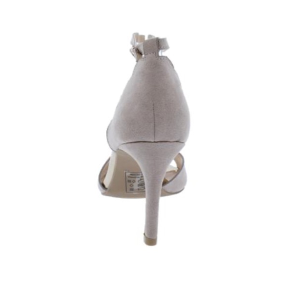 Cullen Taupe Scallop Kitten Heels, 8 - Picture 2 of 3
